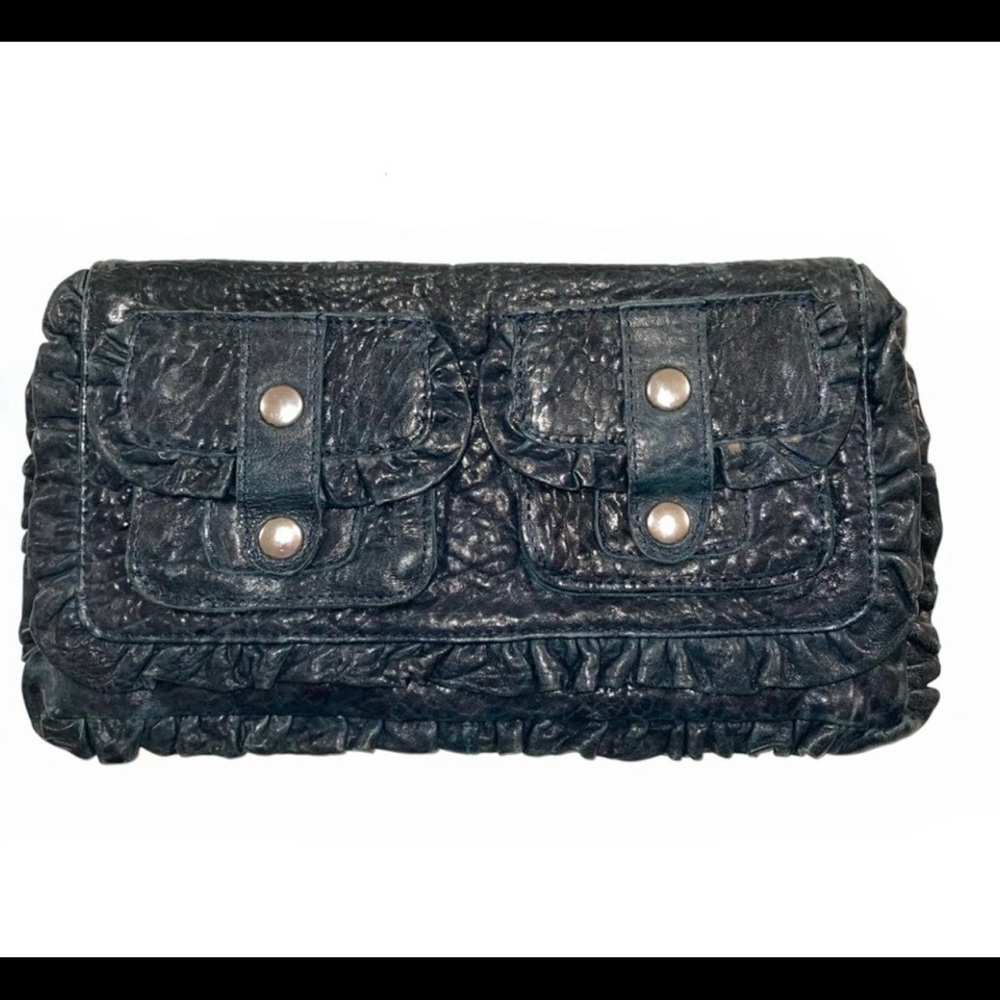 Treesje  Blue Clutch purse. Great condition.